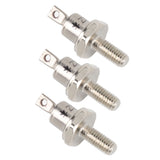 3PCS Rectifier Diode Spiral 25A Iron High Hardness Spiral Rectifier Module Replacement for Generator Cathode