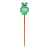 Soil PH Meter Colorful Rana Shape Soil Hygrometer Moisture Tester for Home Garden Plant Farm - Close-Up Angle