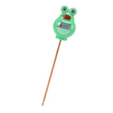 Soil PH Meter Colorful Rana Shape Soil Hygrometer Moisture Tester for Home Garden Plant Farm - Low Angle