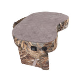 Portable Heating Seat Pad Camouflage 3 Gears Thicken USB Heated Stadium Seat Cushion Pad for Camping Hunting Fishing Reed - Side View