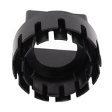 Downspout Adapter Plastic Drain Adapter Replacement Downpipe Converter Connector with Screws Black S 2x3in