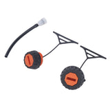 Gas Fuel Cap and Oil Cap for Stihl 020 021 023 024 025 026 028 034 Chain Saw 0000 350 0510 0000 350 0520 Replacement Parts