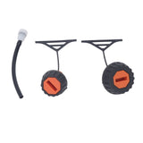 Gas Fuel Cap and Oil Cap for Stihl 020 021 023 024 025 026 028 034 Chain Saw 0000 350 0510 0000 350 0520 Replacement Parts
