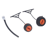 Gas Fuel Cap and Oil Cap for Stihl 020 021 023 024 025 026 028 034 Chain Saw 0000 350 0510 0000 350 0520 Replacement Parts - Extra Image