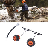 Gas Fuel Cap and Oil Cap for Stihl 020 021 023 024 025 026 028 034 Chain Saw 0000 350 0510 0000 350 0520 Replacement Parts - Extra Image
