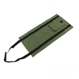 Canvas Firewood Carrier Bag Canvas Firewood Log Carrier Tote Bag with Reinforced Handle - Side View
