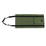 Canvas Firewood Carrier Bag Canvas Firewood Log Carrier Tote Bag with Reinforced Handle - Rear View