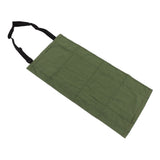 Canvas Firewood Carrier Bag Canvas Firewood Log Carrier Tote Bag with Reinforced Handle - Close-Up Angle