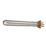 6KW 230V Electric Water Heater Element Immersion Tubular Sauna Stove Heating Pipe for Family Hotel Fitness Center - Rear View