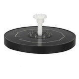 Solar Powered Bird Bath Fountain 3.5W RGB LED Solar Fountain Pump with Colorful LED Lights for Garden Small Pond Outdoor Swimming Pool Fish Tank - Extra Image