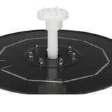 Solar Powered Bird Bath Fountain 3.5W RGB LED Solar Fountain Pump with Colorful LED Lights for Garden Small Pond Outdoor Swimming Pool Fish Tank