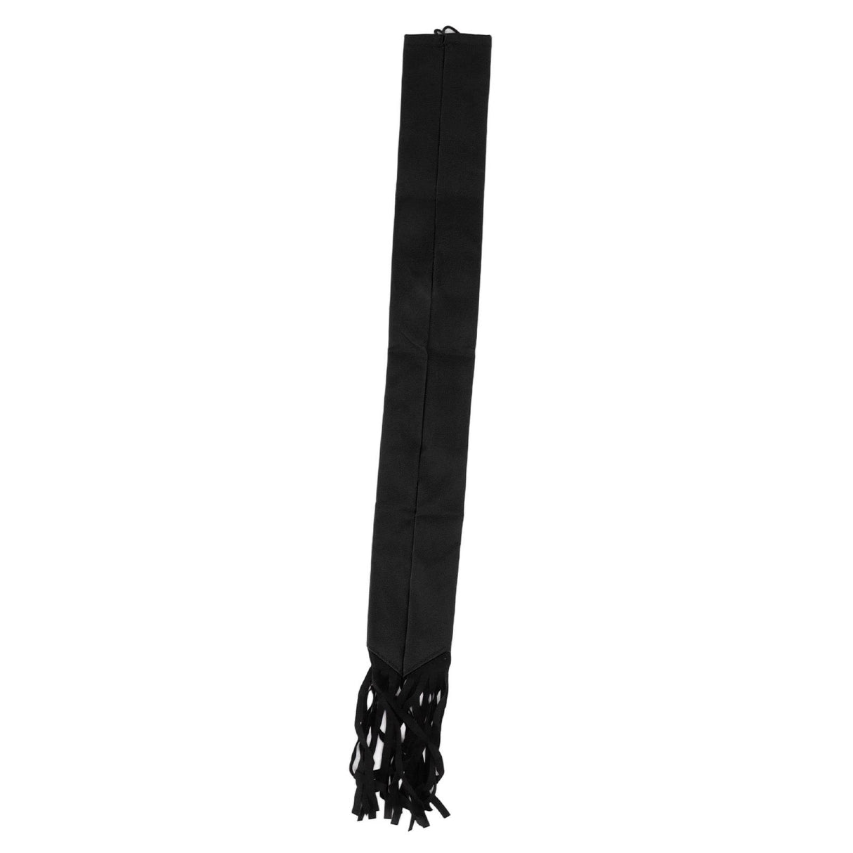 Horse Tail Protection Bag Non Woven Fabric Horsetail Guard with Fringe Hook and Loop Design Black