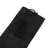 Horse Tail Protection Bag Non Woven Fabric Horsetail Guard with Fringe Hook and Loop Design Black - Extra Image