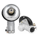 Universal Trimmer Head Aluminum Alloy Stable Incisive 9T Lawn Mower Trimmer Head - Top-Down View