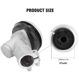 Universal Trimmer Head Aluminum Alloy Stable Incisive 9T Lawn Mower Trimmer Head