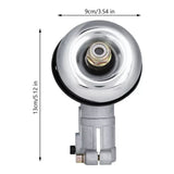 Universal Trimmer Head Aluminum Alloy Stable Incisive 9T Lawn Mower Trimmer Head