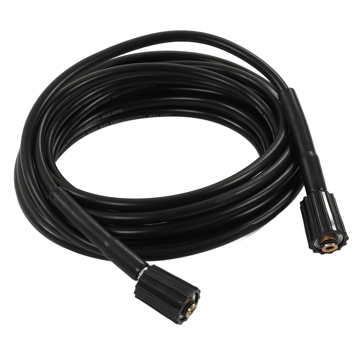9m High Pressure Washer Hose Car Wash Hose Explosion Proof PVC Rubber Water Cleaning Extension Pipe 2 End M22 Insert 14MM