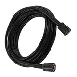 9m High Pressure Washer Hose Car Wash Hose Explosion Proof PVC Rubber Water Cleaning Extension Pipe 2 End M22 Insert 14MM - Low Angle
