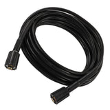 9m High Pressure Washer Hose Car Wash Hose Explosion Proof PVC Rubber Water Cleaning Extension Pipe 2 End M22 Insert 14MM - Extra Image