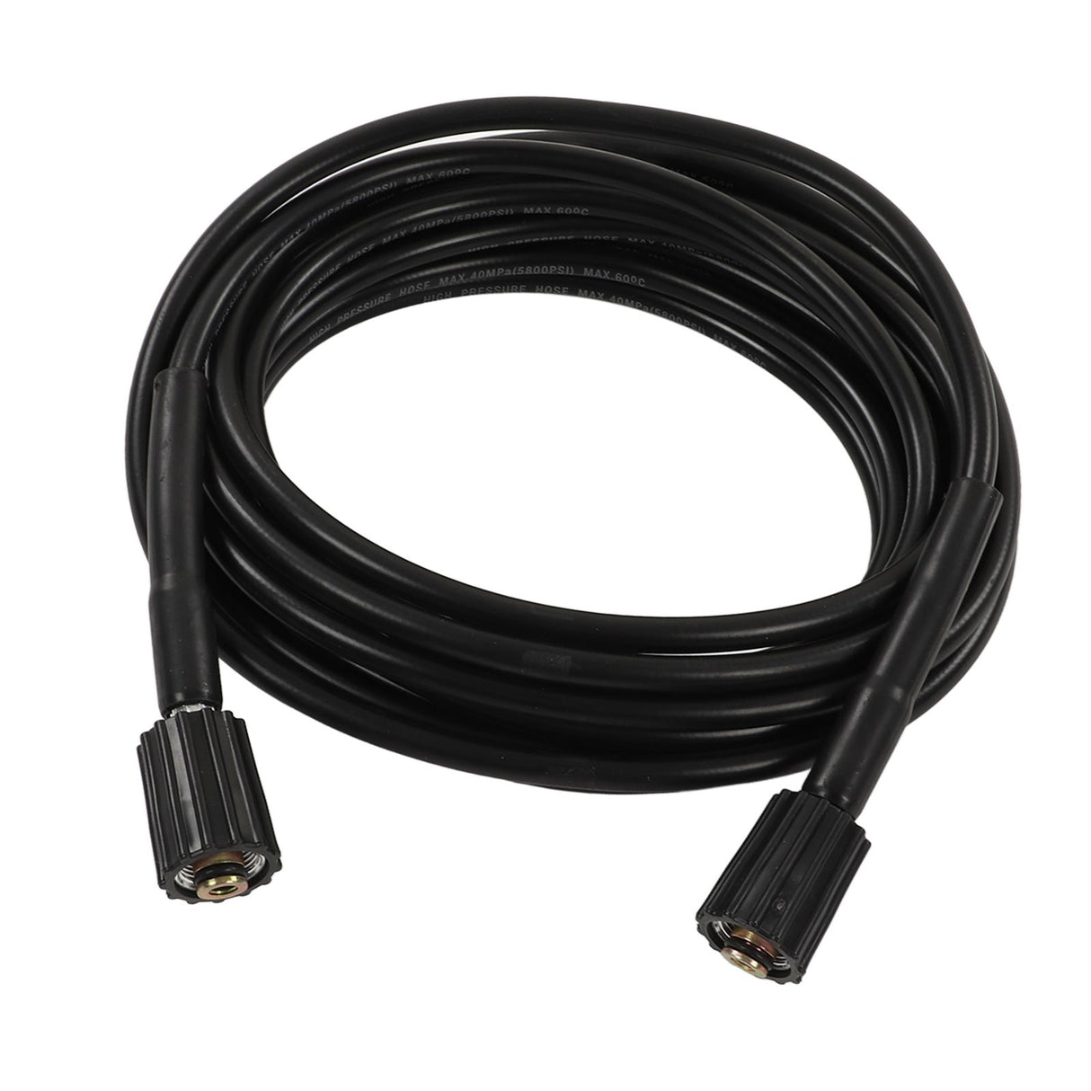 9m High Pressure Washer Hose Car Wash Hose Explosion Proof PVC Rubber Water Cleaning Extension Pipe 2 End M22 Insert 14MM