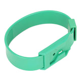 10Pcs Goat Collar Sheep Identification Bands Livestock Marking Ring Farming Equipment 36cm Green - Top-Down View