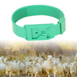 10Pcs Goat Collar Sheep Identification Bands Livestock Marking Ring Farming Equipment 36cm Green