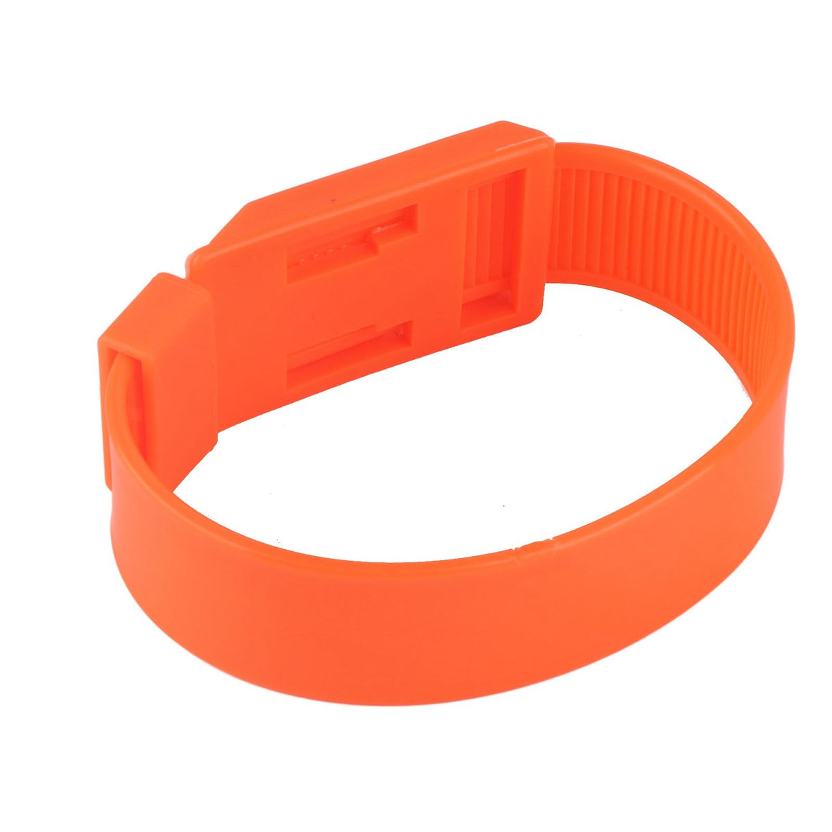 10Pcs Goat Collar Sheep Identification Bands Livestock Marking Ring Farming Equipment 36cm Orange