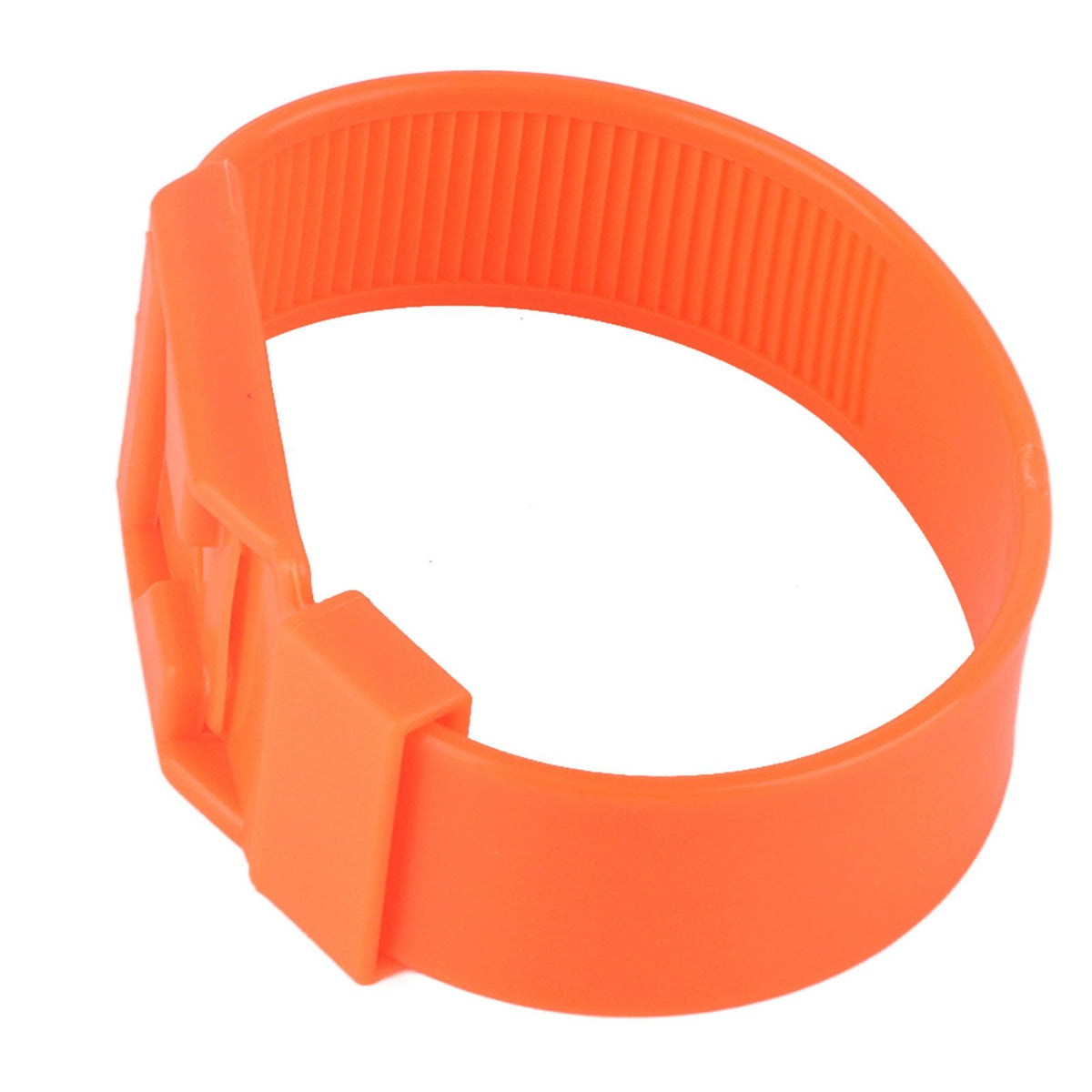 10Pcs Goat Collar Sheep Identification Bands Livestock Marking Ring Farming Equipment 36cm Orange
