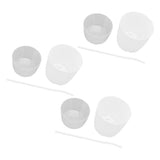 3PCS Self Watering Planter Pots Double Layer Green Plant Flower Pot for Garden Balcony Indoor Cultivation - Extra Image