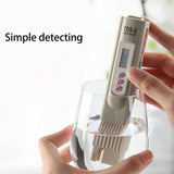 Portable Gray Water Quality Tester Meter 3 Button Digital Display Water Quality TDS Test Pen for Aquarium