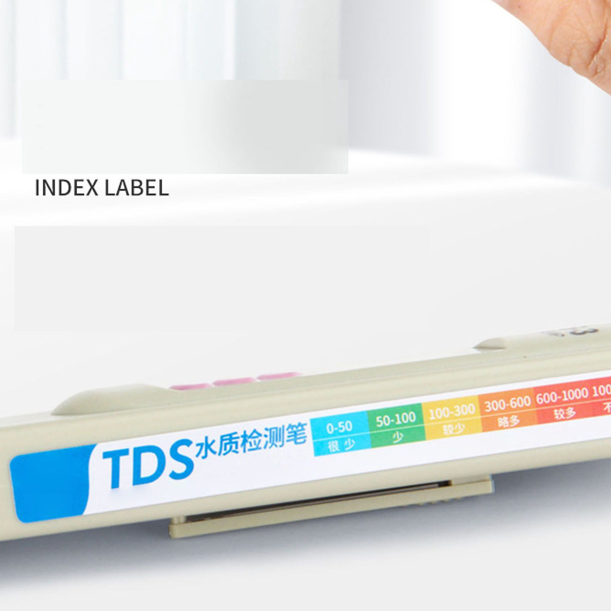 Portable Gray Water Quality Tester Meter 3 Button Digital Display Water Quality TDS Test Pen for Aquarium