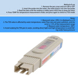 Portable Gray Water Quality Tester Meter 3 Button Digital Display Water Quality TDS Test Pen for Aquarium