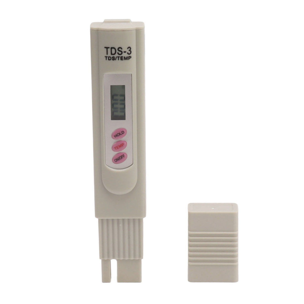 Portable Gray Water Quality Tester Meter 3 Button Digital Display Water Quality TDS Test Pen for Aquarium