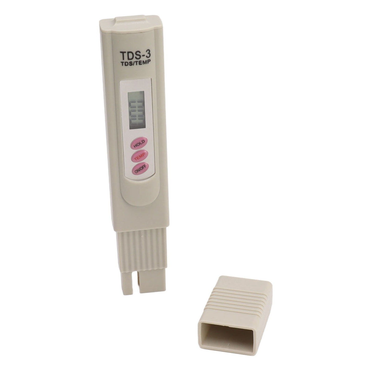 Portable Gray Water Quality Tester Meter 3 Button Digital Display Water Quality TDS Test Pen for Aquarium