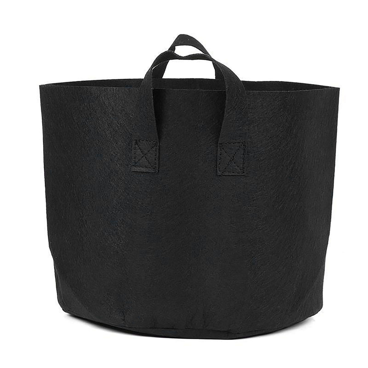 5pcs Grow Bag 5 Gallon Breathable Thickened Plant Fabric Pots with Handles for Trees Flowers Black