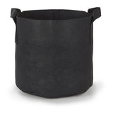 5pcs Grow Bag 5 Gallon Breathable Thickened Plant Fabric Pots with Handles for Trees Flowers Black