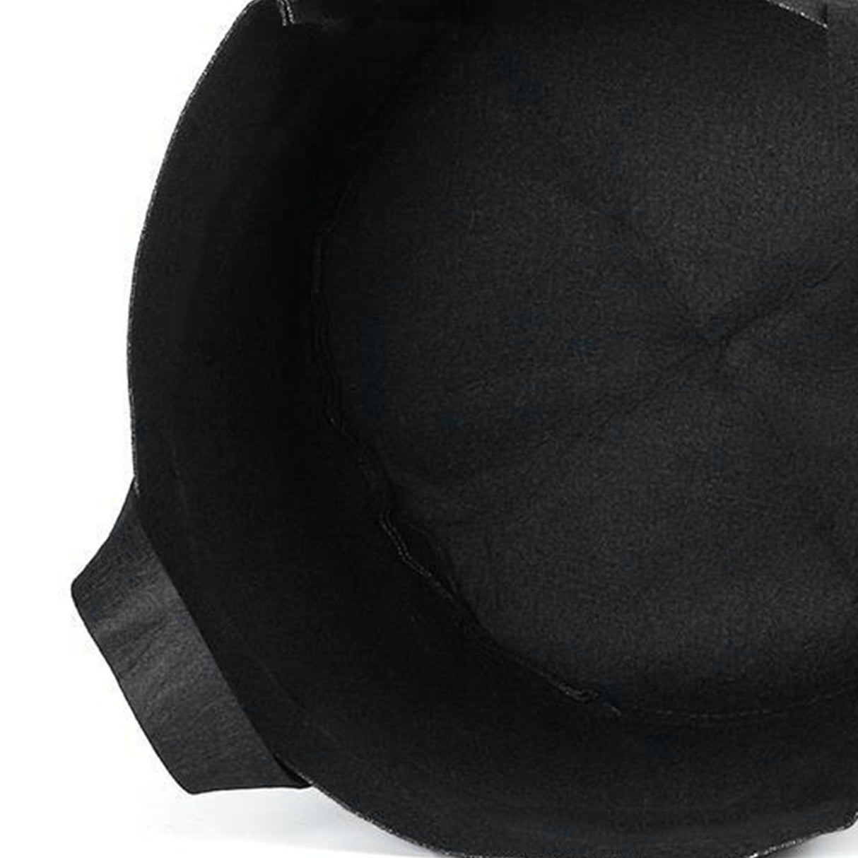 5pcs Grow Bag 5 Gallon Breathable Thickened Plant Fabric Pots with Handles for Trees Flowers Black