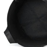 5pcs Grow Bag 5 Gallon Breathable Thickened Plant Fabric Pots with Handles for Trees Flowers Black - Low Angle
