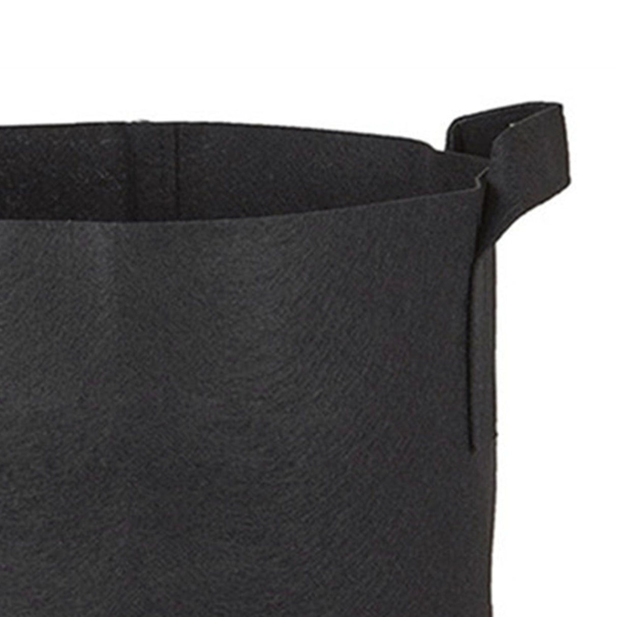 5pcs Grow Bag 5 Gallon Breathable Thickened Plant Fabric Pots with Handles for Trees Flowers Black