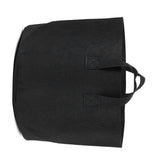 5pcs Grow Bag 5 Gallon Breathable Thickened Plant Fabric Pots with Handles for Trees Flowers Black