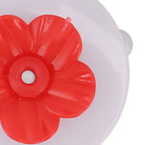 4pcs Hummingbird Feeder Flower Shaped Handheld Bird Feeder Wild Bird Feeding Tool for Outdoor Garden Yard Red - Extra Image