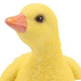 Garden Duck Statue Outdoor Yard Resin Cute Animal Lawn Figurine Patio Ornament Sculpture Art Yellow - Extra Image