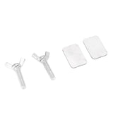 Griddle Spatula Holder Heat Resistant Stainless Steel BBQ Spatula Rack Griddle Tool Holder for Grill Barbecue Tool Style 2