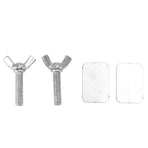 Griddle Spatula Holder Heat Resistant Stainless Steel BBQ Spatula Rack Griddle Tool Holder for Grill Barbecue Tool Style 2