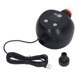 Sprinkler Timer WiFi Remote Control Smart Automatic Irrigation Controller for Garden Yard Lawn Black
