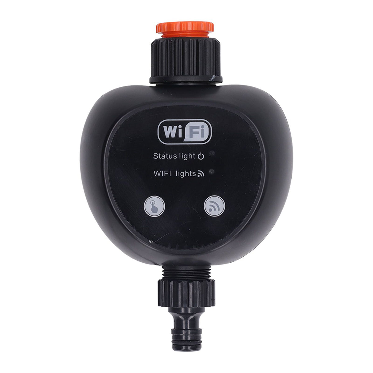 Sprinkler Timer WiFi Remote Control Smart Automatic Irrigation Controller for Garden Yard Lawn Black