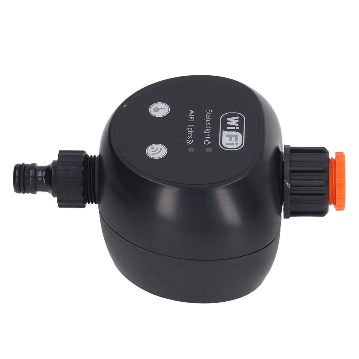 Sprinkler Timer WiFi Remote Control Smart Automatic Irrigation Controller for Garden Yard Lawn Black