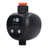 Sprinkler Timer WiFi Remote Control Smart Automatic Irrigation Controller for Garden Yard Lawn Black