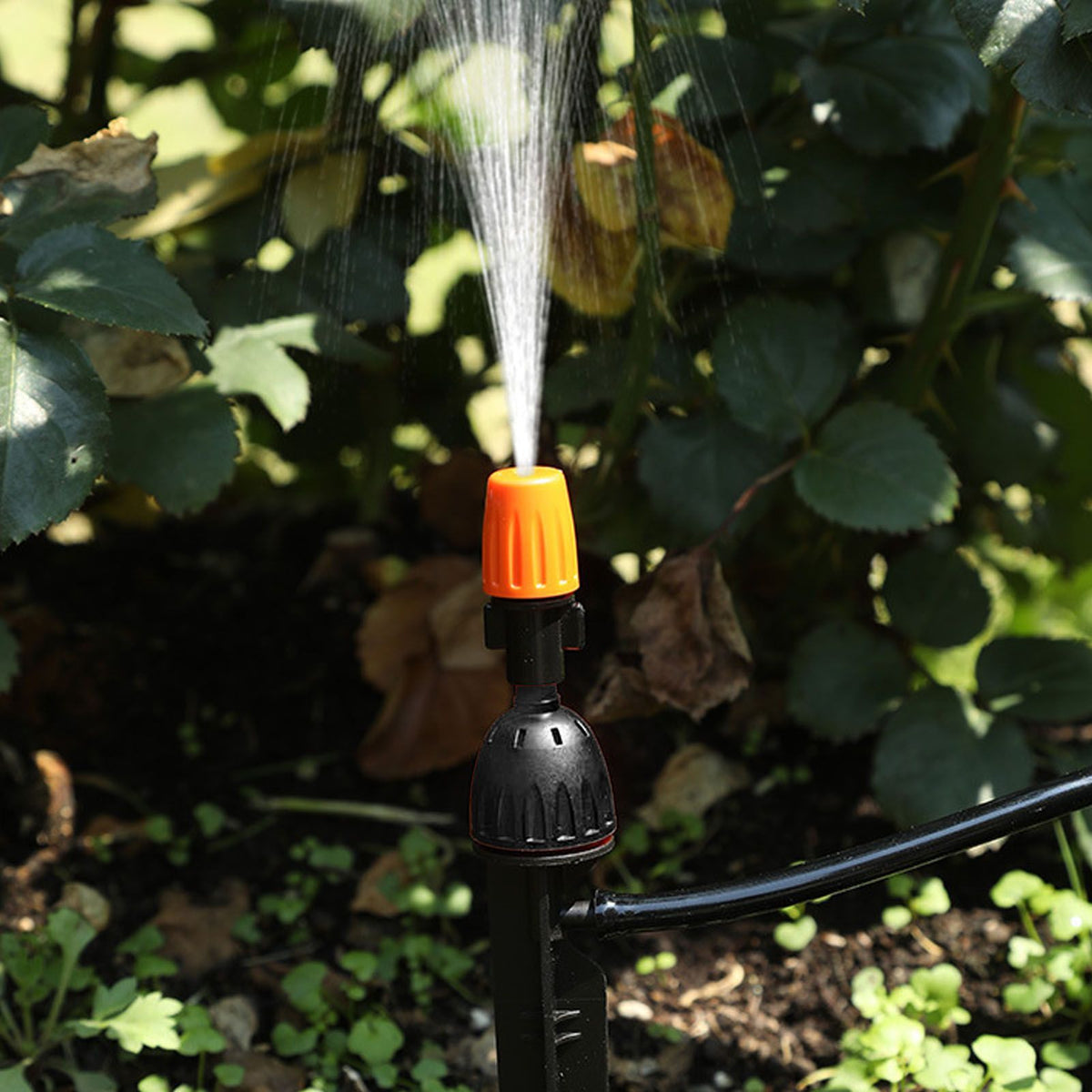 Sprinkler Timer WiFi Remote Control Smart Automatic Irrigation Controller for Garden Yard Lawn Black