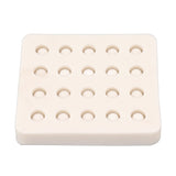 Queen Bee Rearing Mold Silicone 20 Cups Beeswax Mold Beekeeping Bee Cell Cup for Garden